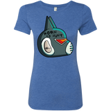 T-Shirts Vintage Royal / S Final Space Avocato Born To Hunt Women's Triblend T-Shirt