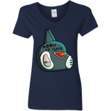 T-Shirts Navy / S Final Space Avocato Born To Hunt Women's V-Neck T-Shirt