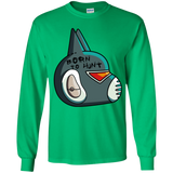 T-Shirts Irish Green / YS Final Space Avocato Born To Hunt Youth Long Sleeve T-Shirt