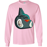 T-Shirts Light Pink / YS Final Space Avocato Born To Hunt Youth Long Sleeve T-Shirt