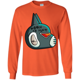 T-Shirts Orange / YS Final Space Avocato Born To Hunt Youth Long Sleeve T-Shirt