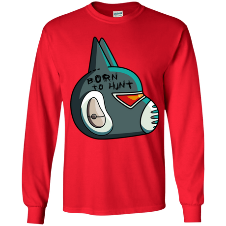 T-Shirts Red / YS Final Space Avocato Born To Hunt Youth Long Sleeve T-Shirt