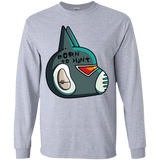 T-Shirts Sport Grey / YS Final Space Avocato Born To Hunt Youth Long Sleeve T-Shirt