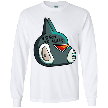 T-Shirts White / YS Final Space Avocato Born To Hunt Youth Long Sleeve T-Shirt