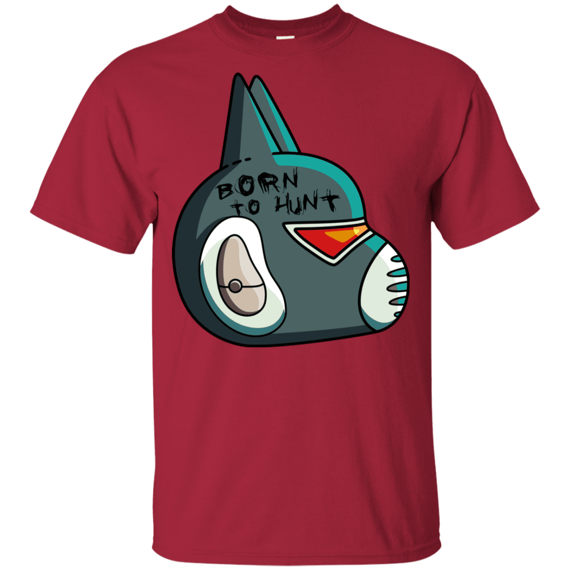 T-Shirts Cardinal / YXS Final Space Avocato Born To Hunt Youth T-Shirt