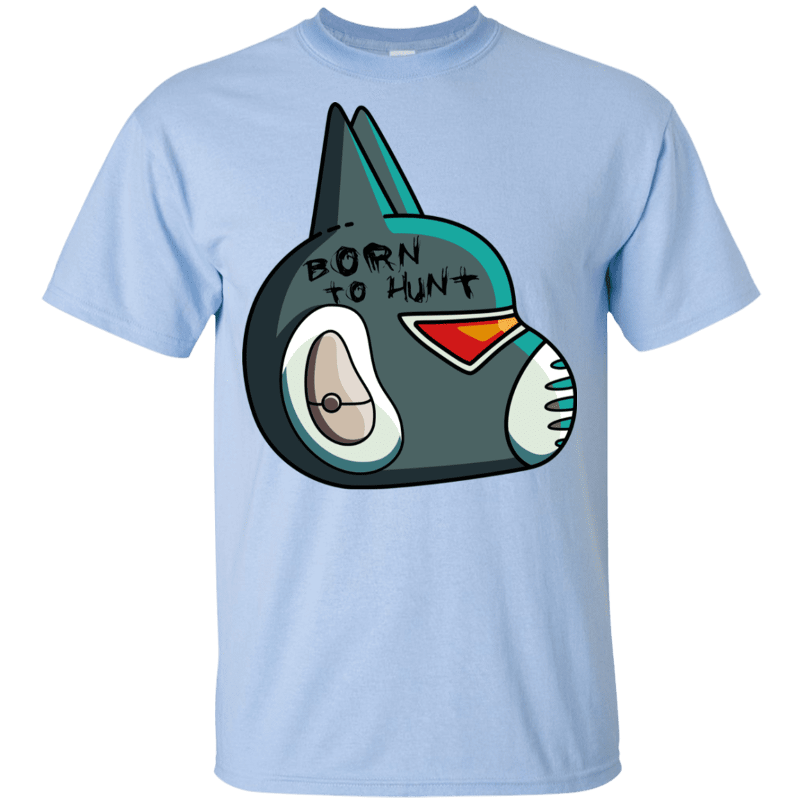 T-Shirts Light Blue / YXS Final Space Avocato Born To Hunt Youth T-Shirt