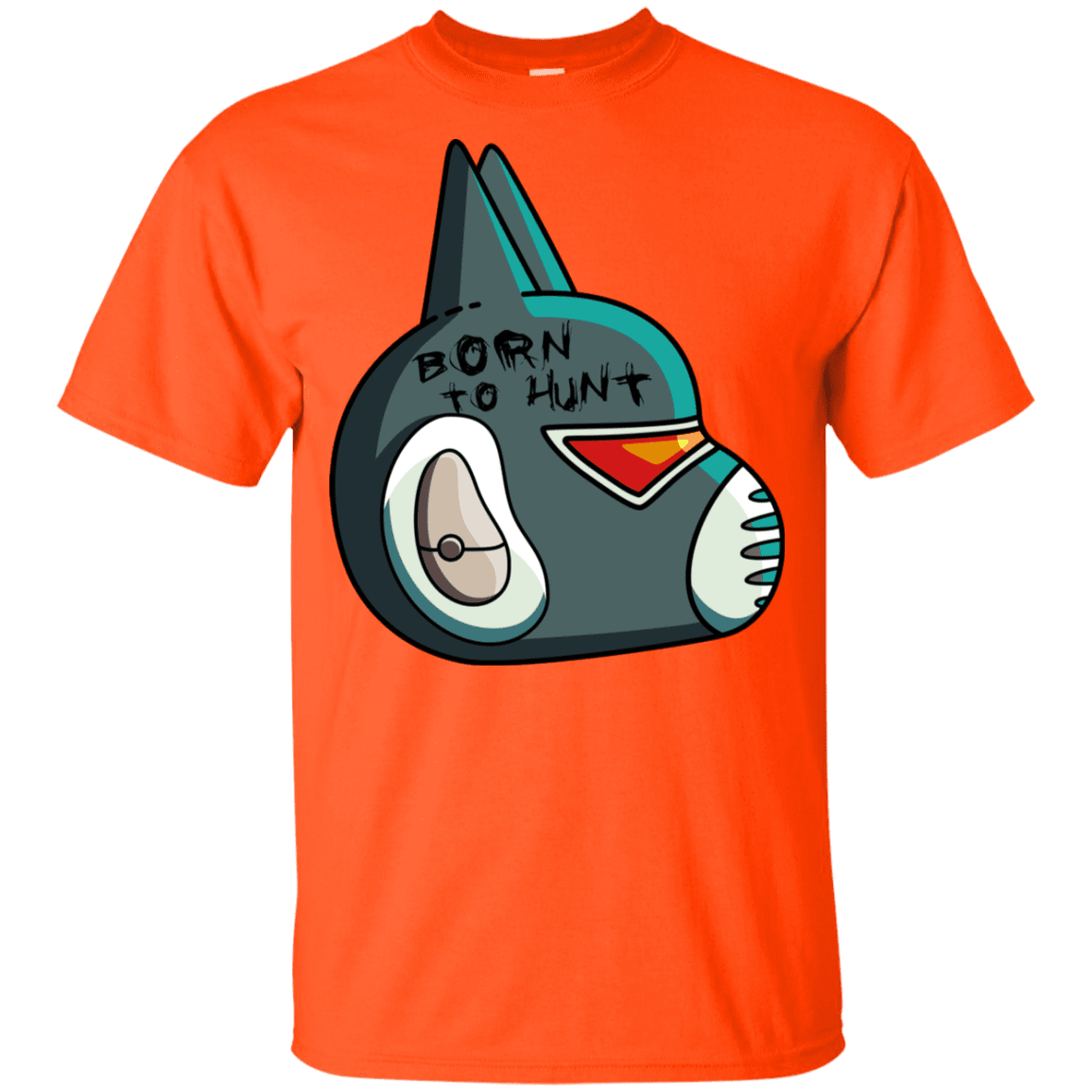 T-Shirts Orange / YXS Final Space Avocato Born To Hunt Youth T-Shirt