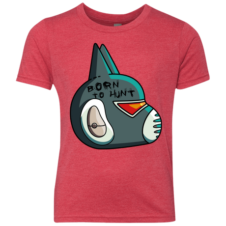T-Shirts Vintage Red / YXS Final Space Avocato Born To Hunt Youth Triblend T-Shirt