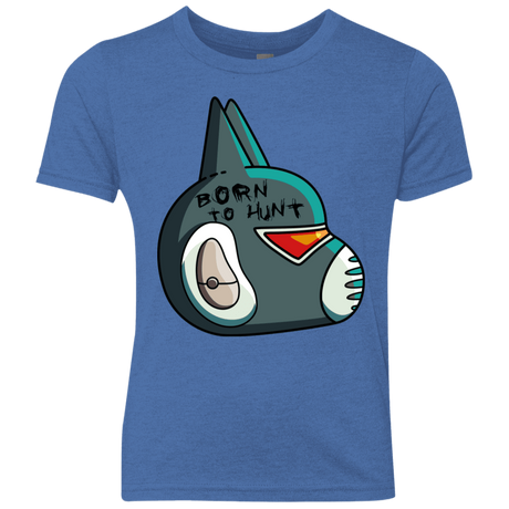 T-Shirts Vintage Royal / YXS Final Space Avocato Born To Hunt Youth Triblend T-Shirt
