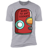 T-Shirts Heather Grey / YXS Final Space Gary Born To Eat Cookies Boys Premium T-Shirt