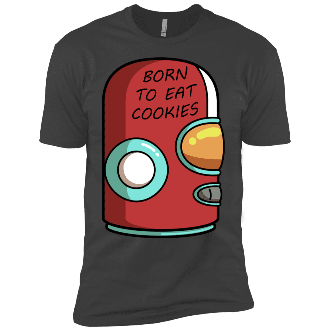 T-Shirts Heavy Metal / YXS Final Space Gary Born To Eat Cookies Boys Premium T-Shirt