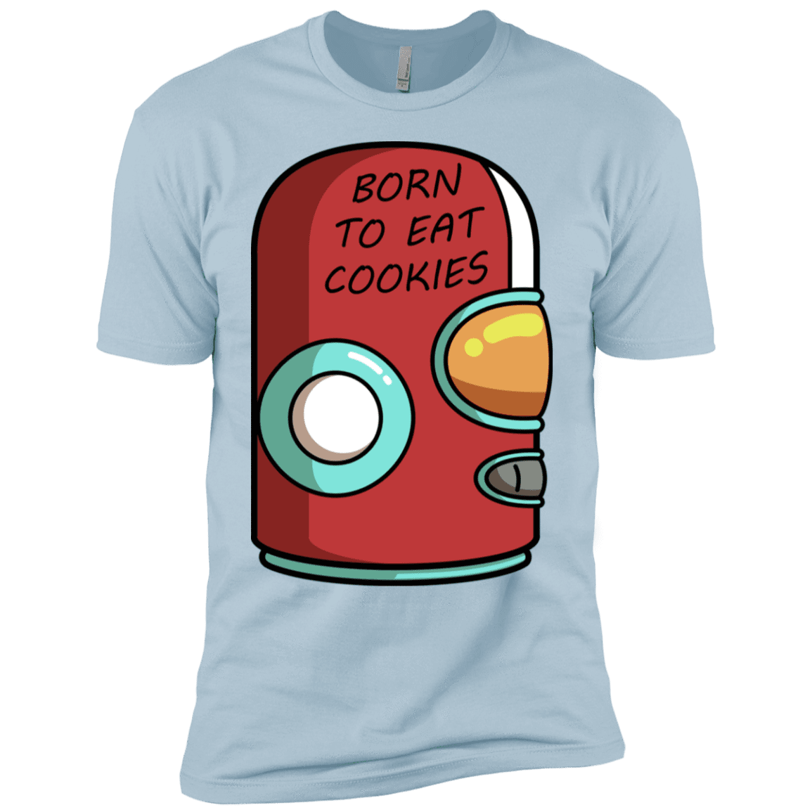 T-Shirts Light Blue / YXS Final Space Gary Born To Eat Cookies Boys Premium T-Shirt