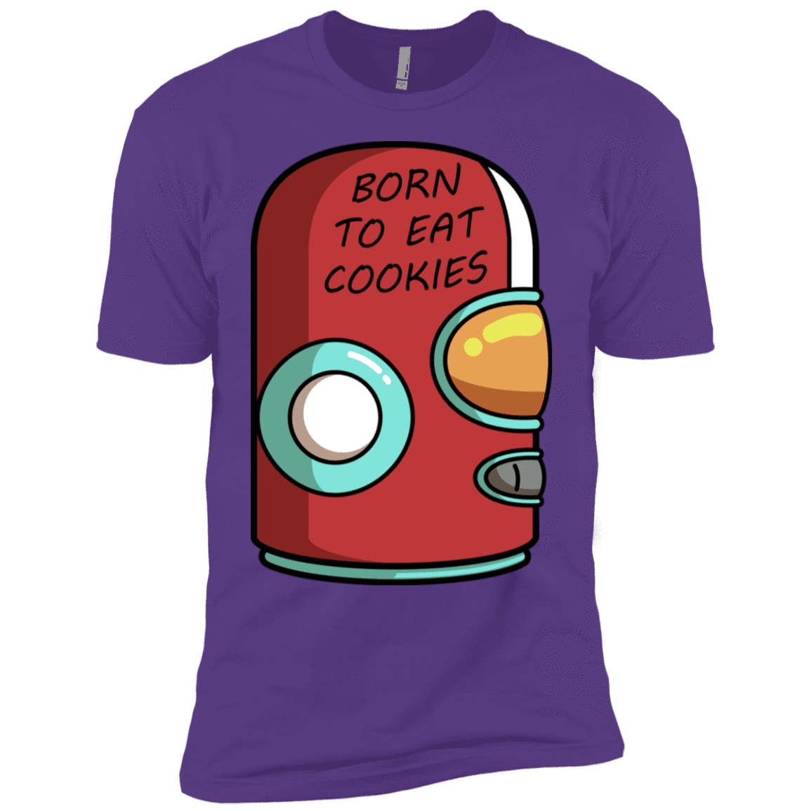 T-Shirts Purple Rush / YXS Final Space Gary Born To Eat Cookies Boys Premium T-Shirt