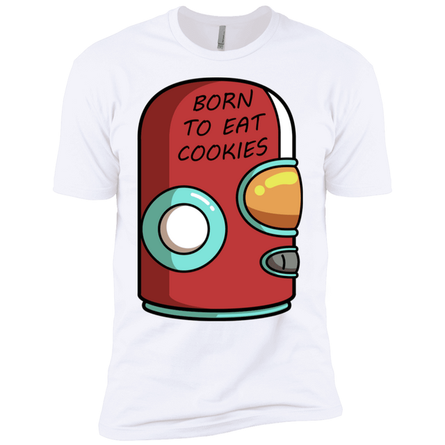 T-Shirts White / YXS Final Space Gary Born To Eat Cookies Boys Premium T-Shirt