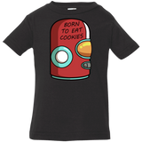 T-Shirts Black / 6 Months Final Space Gary Born To Eat Cookies Infant Premium T-Shirt
