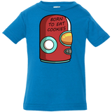 T-Shirts Cobalt / 6 Months Final Space Gary Born To Eat Cookies Infant Premium T-Shirt