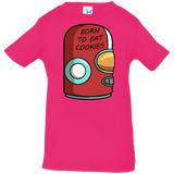 T-Shirts Hot Pink / 6 Months Final Space Gary Born To Eat Cookies Infant Premium T-Shirt