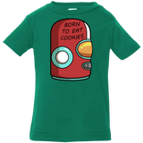 T-Shirts Kelly / 6 Months Final Space Gary Born To Eat Cookies Infant Premium T-Shirt