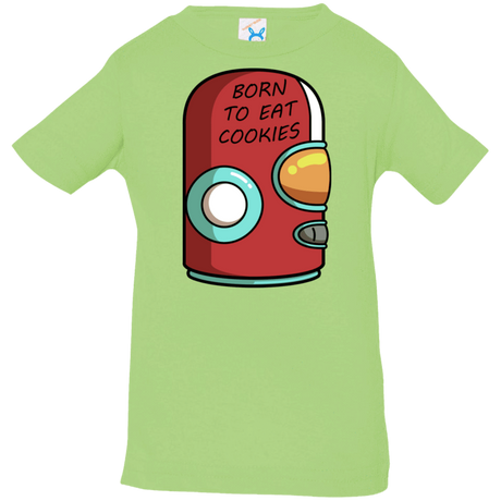 T-Shirts Key Lime / 6 Months Final Space Gary Born To Eat Cookies Infant Premium T-Shirt