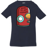 T-Shirts Navy / 6 Months Final Space Gary Born To Eat Cookies Infant Premium T-Shirt