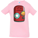 T-Shirts Pink / 6 Months Final Space Gary Born To Eat Cookies Infant Premium T-Shirt