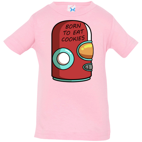 T-Shirts Pink / 6 Months Final Space Gary Born To Eat Cookies Infant Premium T-Shirt