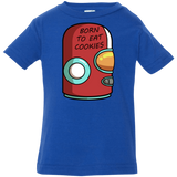 T-Shirts Royal / 6 Months Final Space Gary Born To Eat Cookies Infant Premium T-Shirt