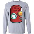 T-Shirts Sport Grey / S Final Space Gary Born To Eat Cookies Men's Long Sleeve T-Shirt