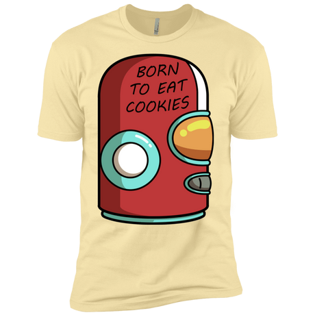 T-Shirts Banana Cream / X-Small Final Space Gary Born To Eat Cookies Men's Premium T-Shirt