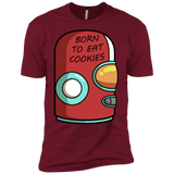 T-Shirts Cardinal / X-Small Final Space Gary Born To Eat Cookies Men's Premium T-Shirt