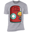 T-Shirts Heather Grey / X-Small Final Space Gary Born To Eat Cookies Men's Premium T-Shirt