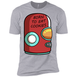 T-Shirts Heather Grey / X-Small Final Space Gary Born To Eat Cookies Men's Premium T-Shirt