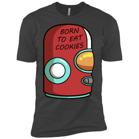 T-Shirts Heavy Metal / X-Small Final Space Gary Born To Eat Cookies Men's Premium T-Shirt