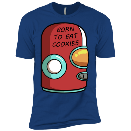 T-Shirts Royal / X-Small Final Space Gary Born To Eat Cookies Men's Premium T-Shirt