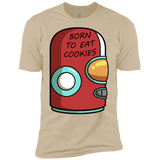 T-Shirts Sand / X-Small Final Space Gary Born To Eat Cookies Men's Premium T-Shirt