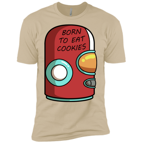 T-Shirts Sand / X-Small Final Space Gary Born To Eat Cookies Men's Premium T-Shirt