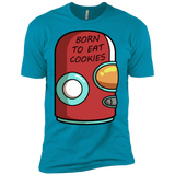 T-Shirts Turquoise / X-Small Final Space Gary Born To Eat Cookies Men's Premium T-Shirt