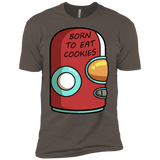 T-Shirts Warm Grey / X-Small Final Space Gary Born To Eat Cookies Men's Premium T-Shirt