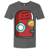 T-Shirts Heavy Metal / X-Small Final Space Gary Born To Eat Cookies Men's Premium V-Neck