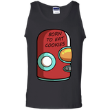 T-Shirts Black / S Final Space Gary Born To Eat Cookies Men's Tank Top