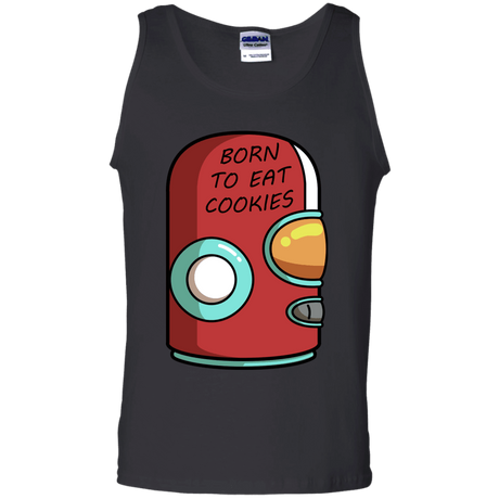 T-Shirts Black / S Final Space Gary Born To Eat Cookies Men's Tank Top