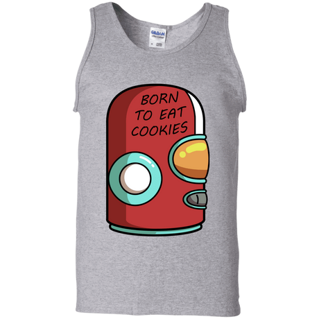 T-Shirts Sport Grey / S Final Space Gary Born To Eat Cookies Men's Tank Top