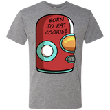 T-Shirts Premium Heather / S Final Space Gary Born To Eat Cookies Men's Triblend T-Shirt