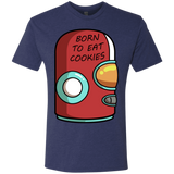 T-Shirts Vintage Navy / S Final Space Gary Born To Eat Cookies Men's Triblend T-Shirt