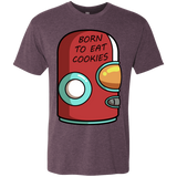T-Shirts Vintage Purple / S Final Space Gary Born To Eat Cookies Men's Triblend T-Shirt