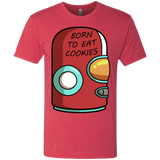 T-Shirts Vintage Red / S Final Space Gary Born To Eat Cookies Men's Triblend T-Shirt