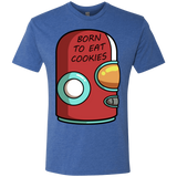 T-Shirts Vintage Royal / S Final Space Gary Born To Eat Cookies Men's Triblend T-Shirt