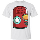 T-Shirts White / S Final Space Gary Born To Eat Cookies T-Shirt