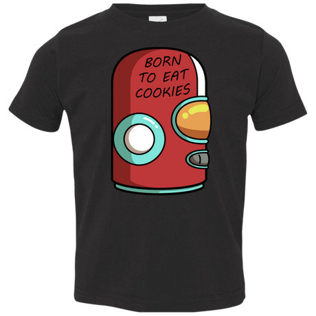 T-Shirts Black / 2T Final Space Gary Born To Eat Cookies Toddler Premium T-Shirt