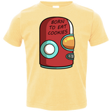 T-Shirts Butter / 2T Final Space Gary Born To Eat Cookies Toddler Premium T-Shirt